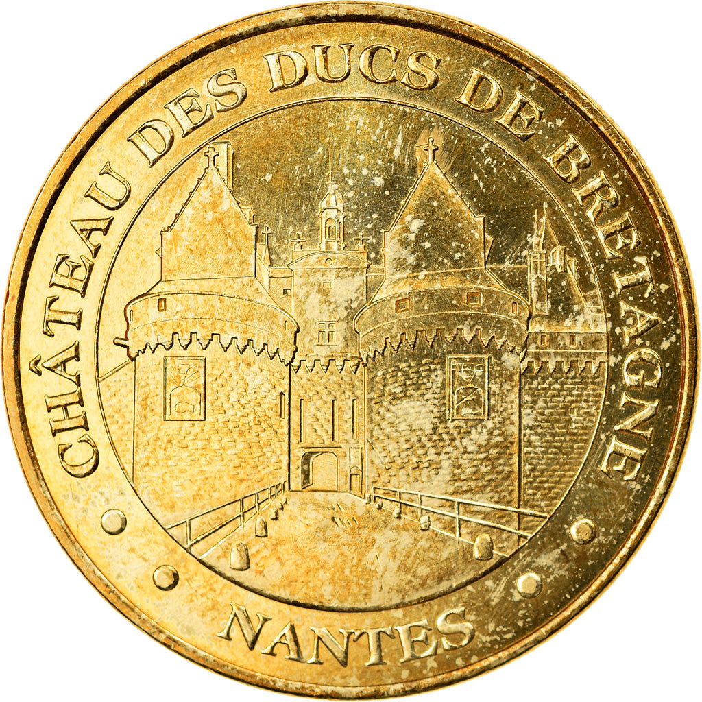 France, Token, Touristic token, Nantes -  Chateau des Ducs de Bretagne n°2