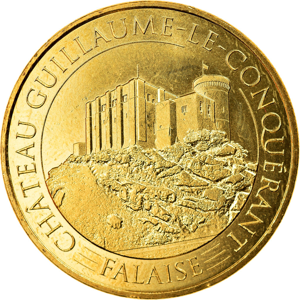 Francja, Token, Żeton turystyczny, Falaise - Château de Guillaume le
