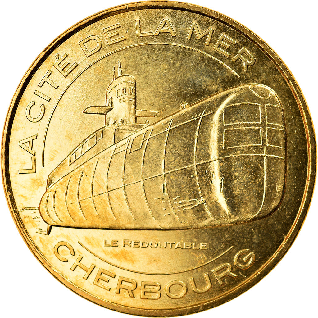 França, Token, Token turístico, Cherbourg - Cité de la Mer n°9 - Le
