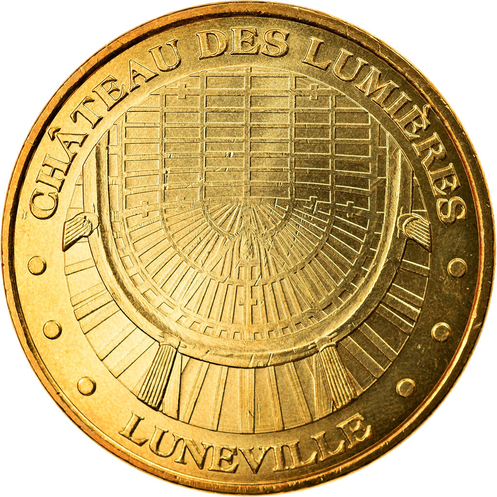 France, Token, Touristic token, Lunéville - Château des Lumières n°4 -