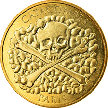 France, Token, Touristic token, 75/ Paris - Les Catacombes, 2016, MDP