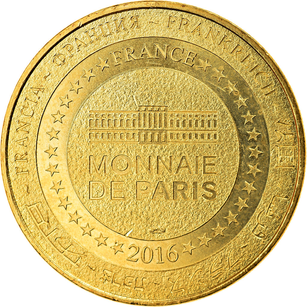 France, Token, Touristic token, 75/ Paris - Les Catacombes, 2016, MDP