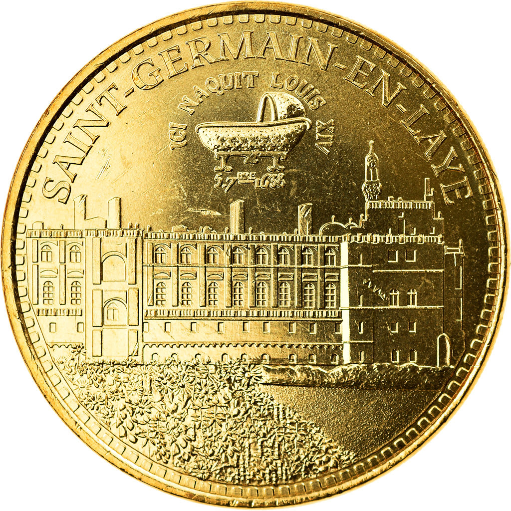 France, Token, Touristic token, 78/ Saint-Germain-en-Laye, 2014, MDP, AU(55-58)