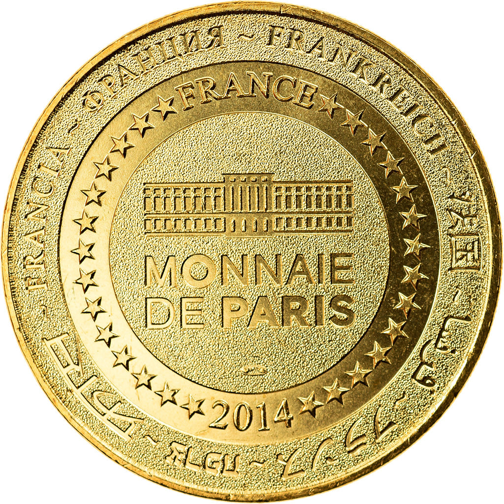 France, Token, Touristic token, 78/ Saint-Germain-en-Laye, 2014, MDP, AU(55-58)