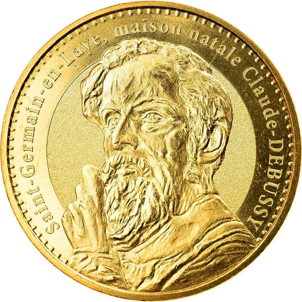 France, Token, Touristic token, Saint-Germain-en-Laye - Maison natale de Claude