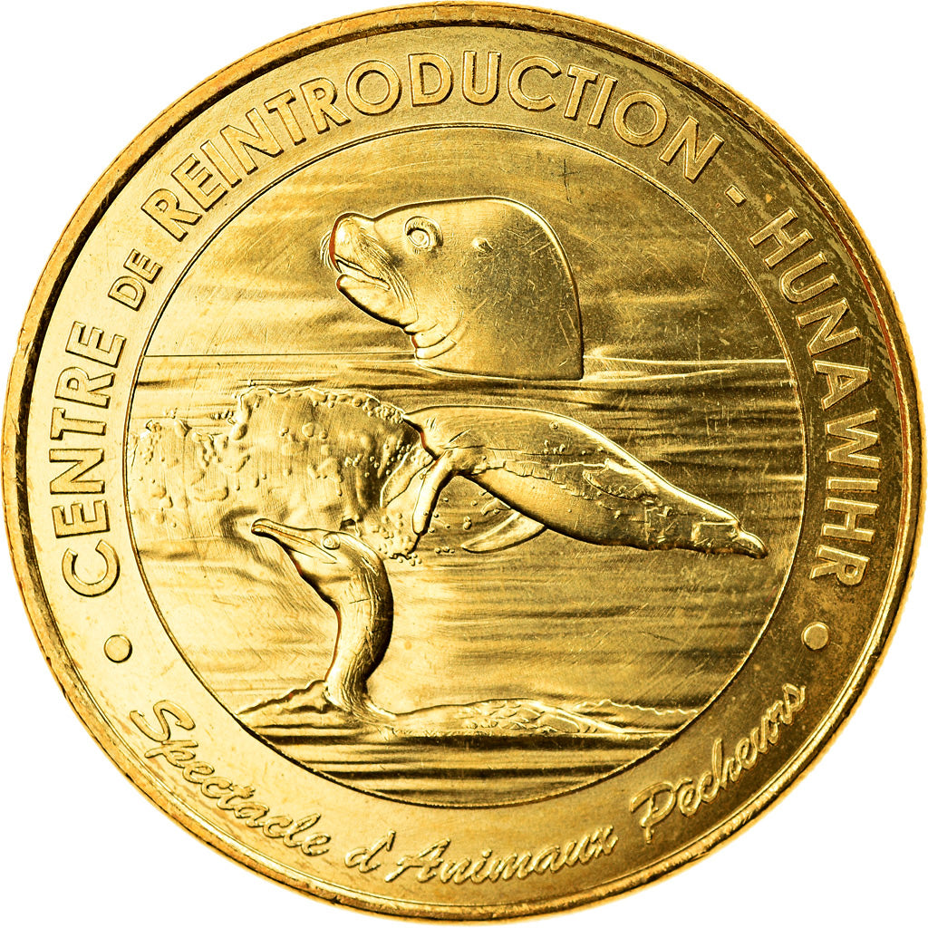 France, Jeton, Jeton Touristique, Hunawihr - Centre de réintroduction n°12 -