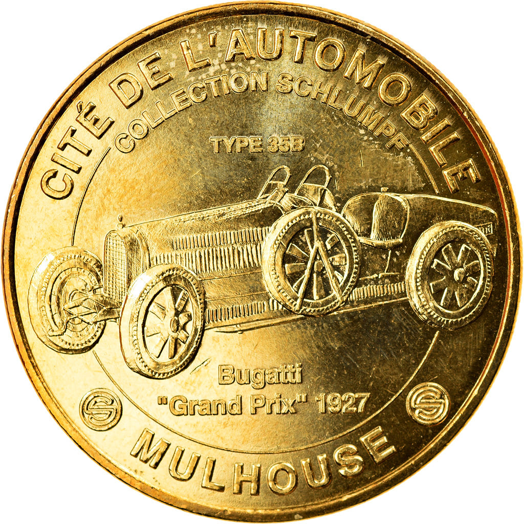 France, Token, Touristic token, Mulhouse - Musée de l'automobile n°3, 2010