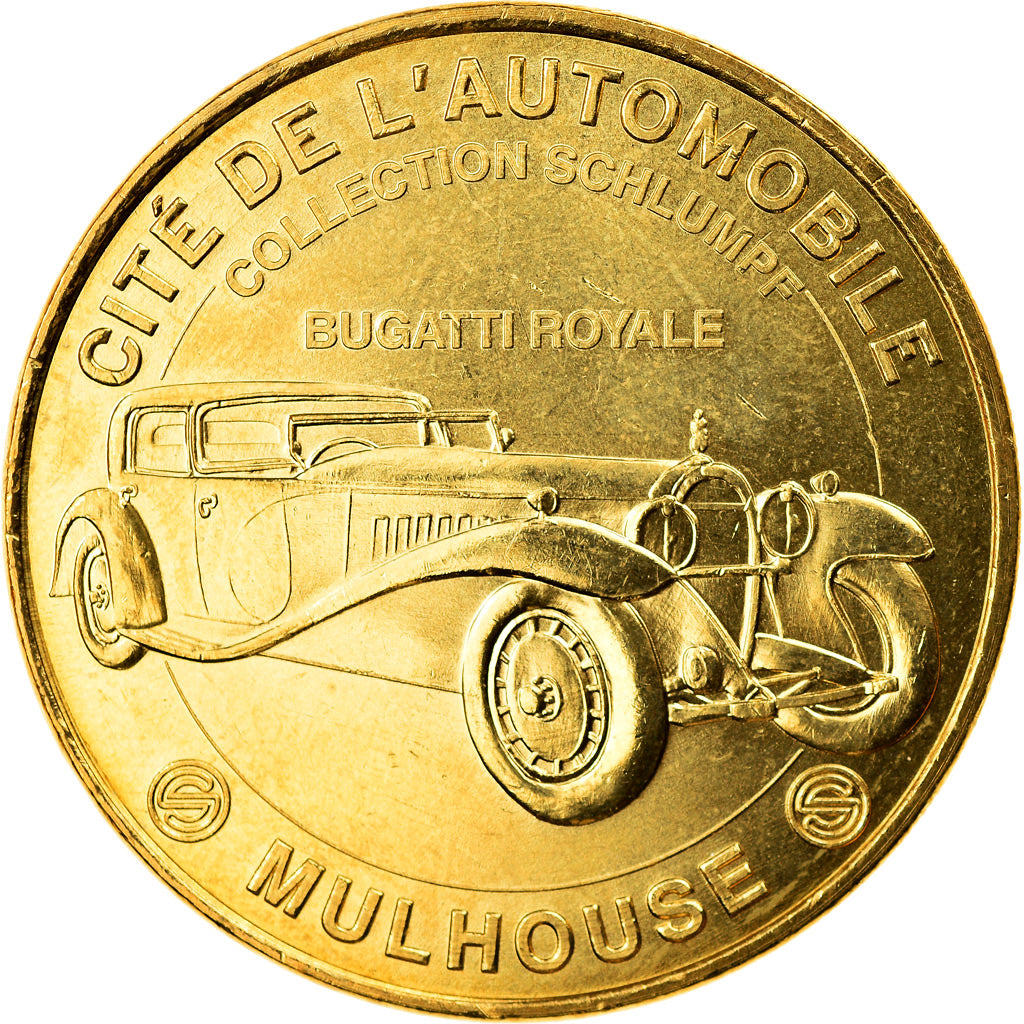 France, Token, Touristic token, Mulhouse - Musée de l'automobile n°4, 2016