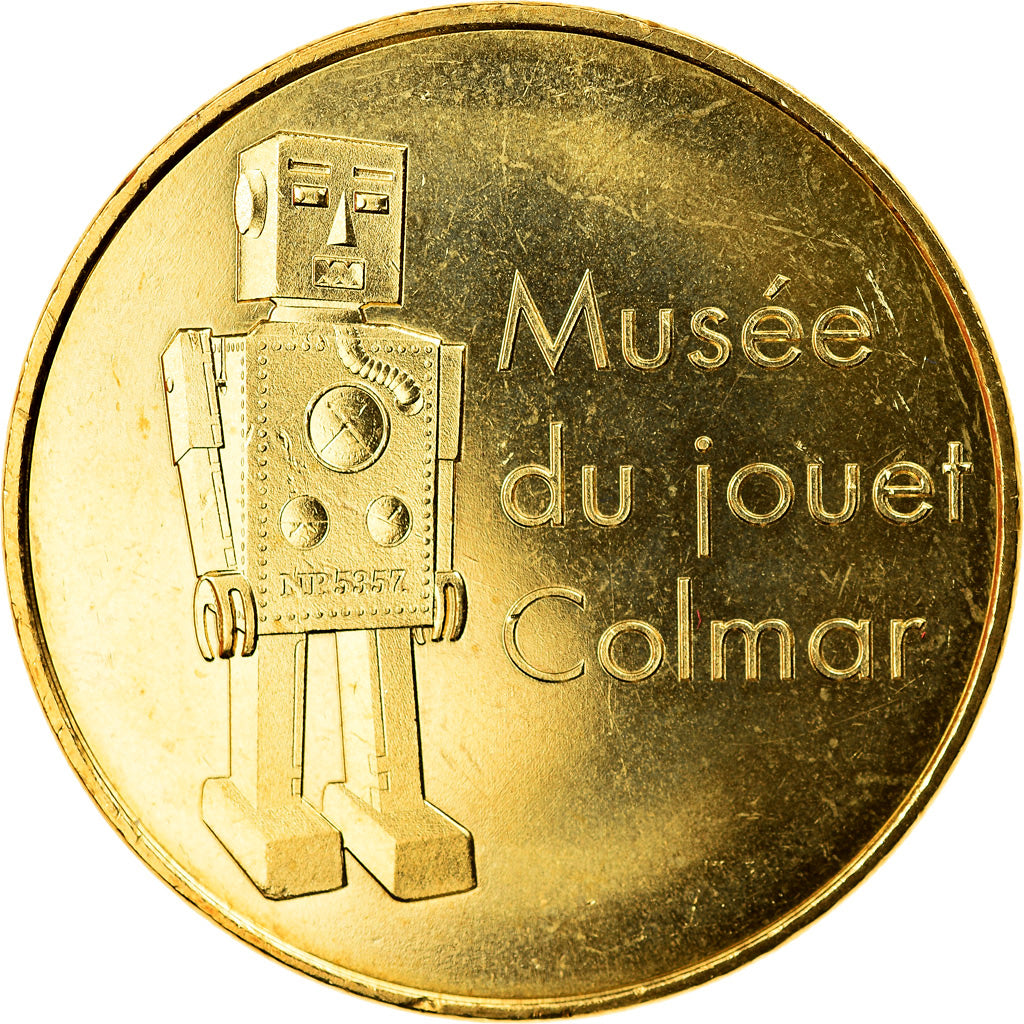 France, Token, Touristic token, Colmar - Musée du Jouet, 2016, MDP, AU(55-58)