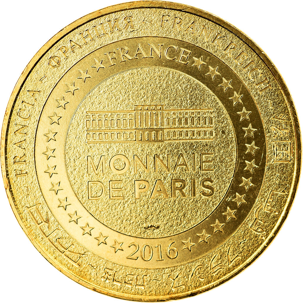 France, Token, Touristic token, Colmar - Musée du Jouet, 2016, MDP, AU(55-58)