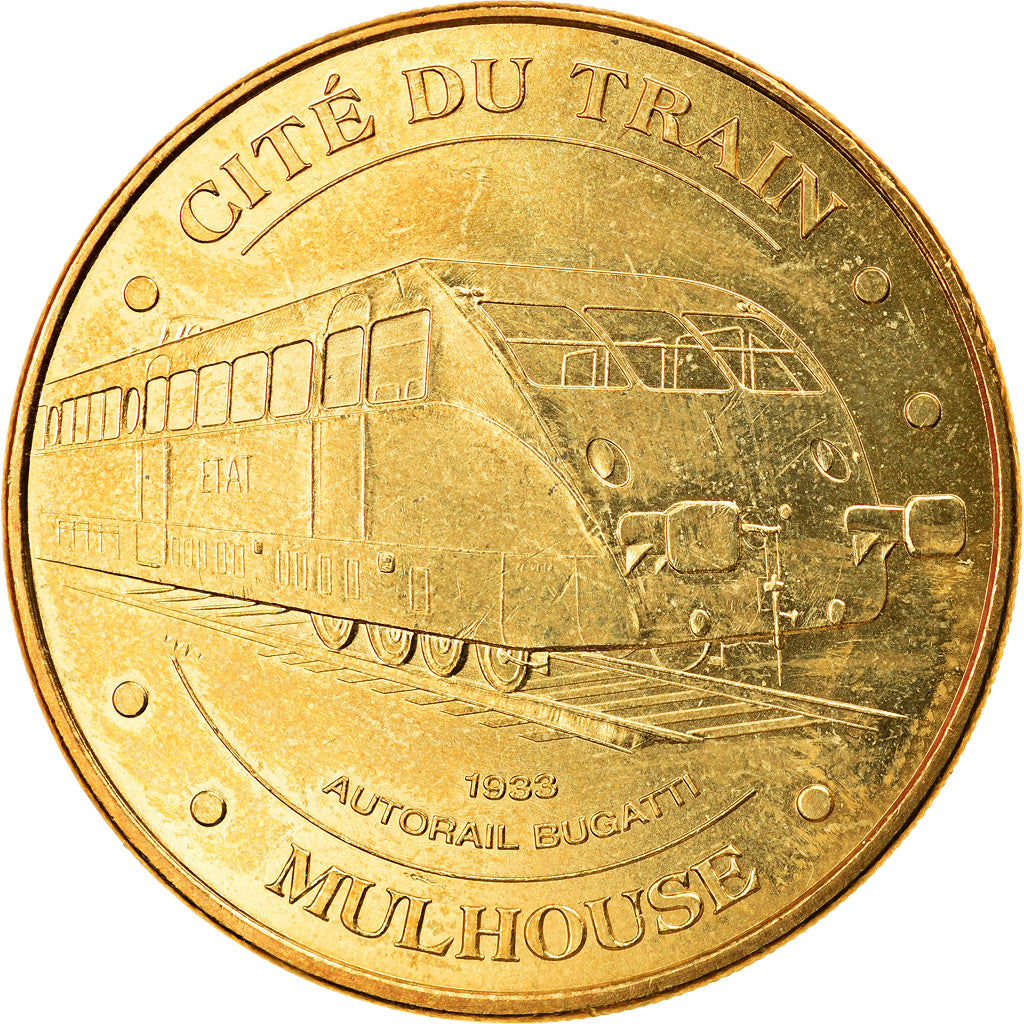 Frankrijk, Token, Toeristisch fiche, Mulhouse - Cité du Train n°3, 2013, MDP
