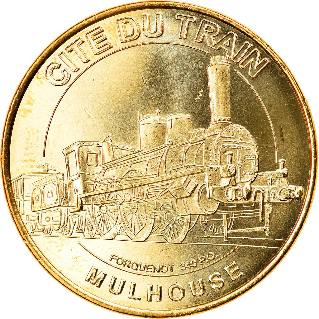 Francja, Token, Żeton turystyczny, Mulhouse - Cité du Train n°1, 2011, MDP