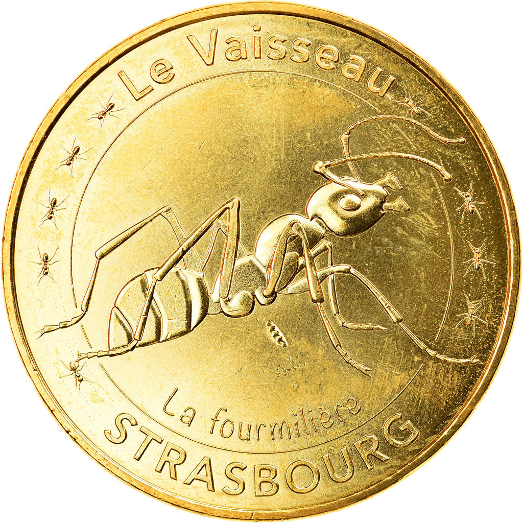 França, Token, Token turístico, Strasbourg - Le vaisseau n°7, 2016, MDP