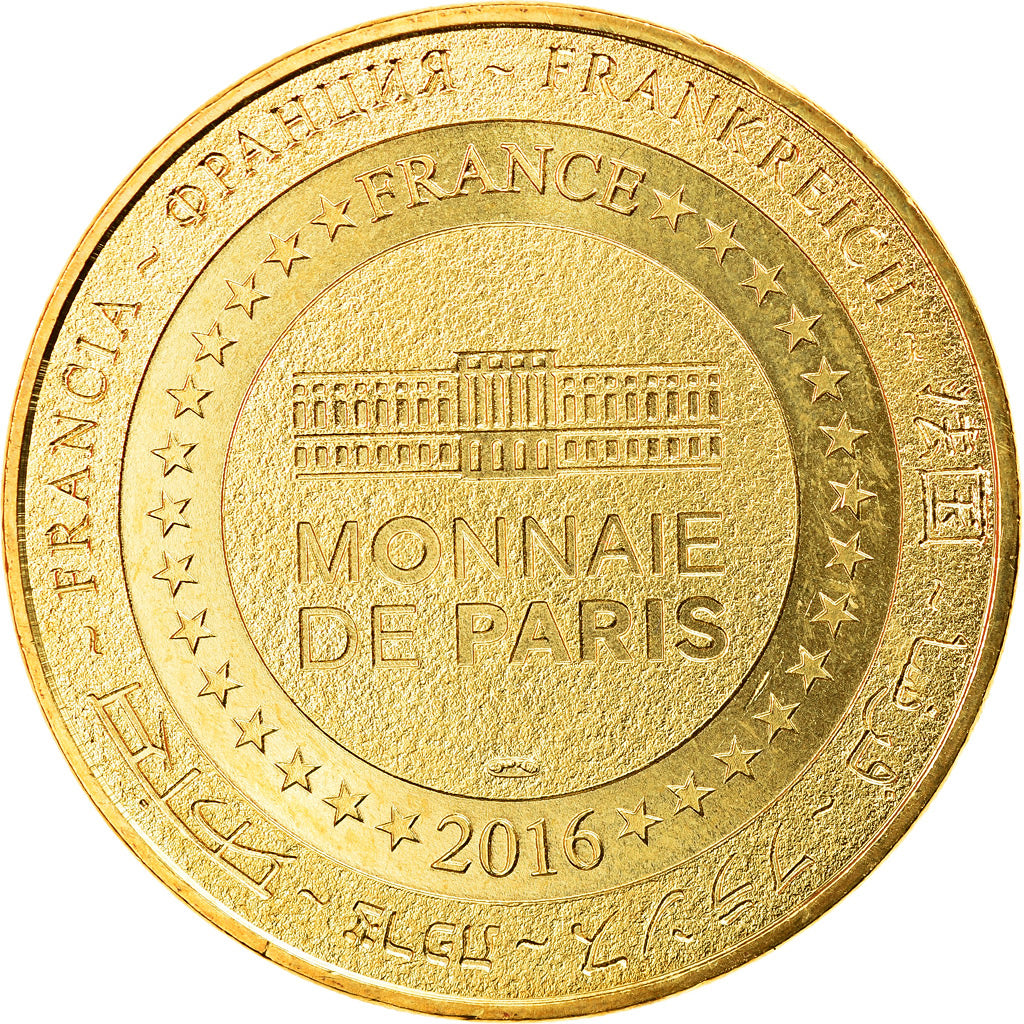 França, Token, Token turístico, Strasbourg - Le vaisseau n°7, 2016, MDP