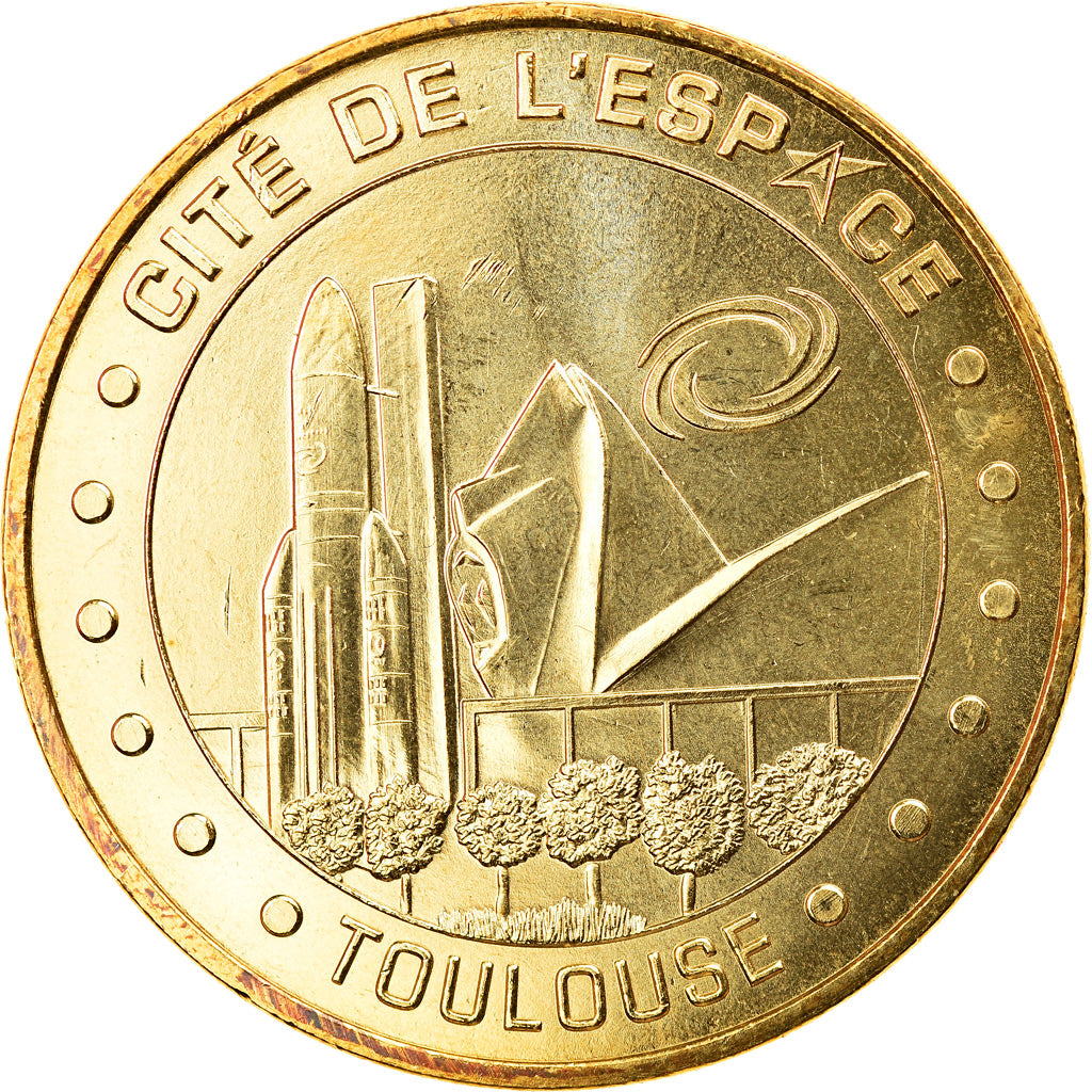 France, Token, Touristic token, Toulouse - Cité de l'Espace n°4, 2008, MDP