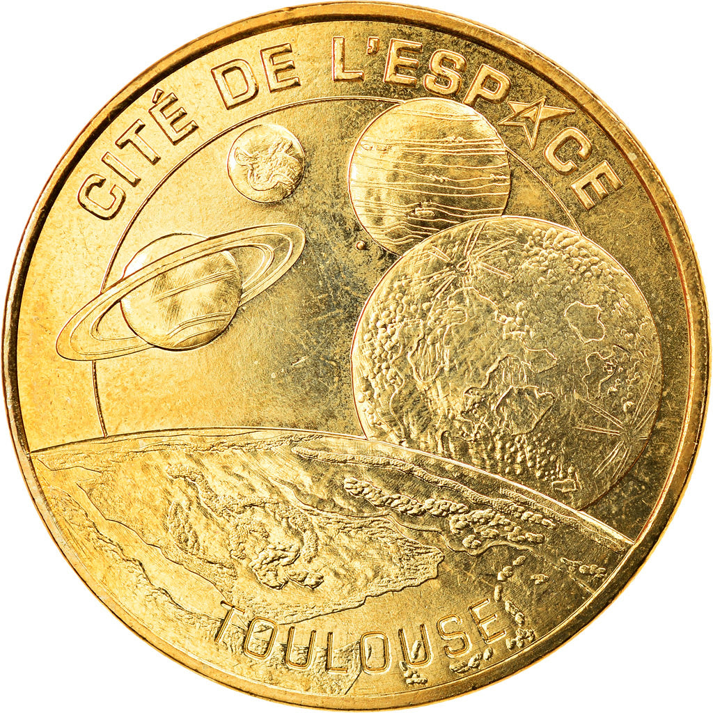 França, Token, Token turístico, Toulouse - Cité de l'Espace n°3, 2009, MDP
