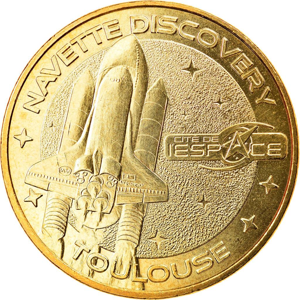France, Token, Touristic token, Toulouse - Cité de l'Espace n°5, 2011, MDP