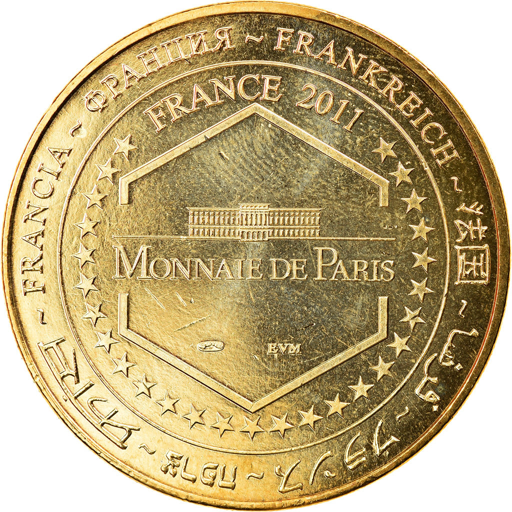 France, Token, Touristic token, Toulouse - Cité de l'Espace n°5, 2011, MDP