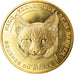 Francia, Token, Touristic token, 13/ Zoo de La Barben - Lynx, 2015, MDP, SPL-