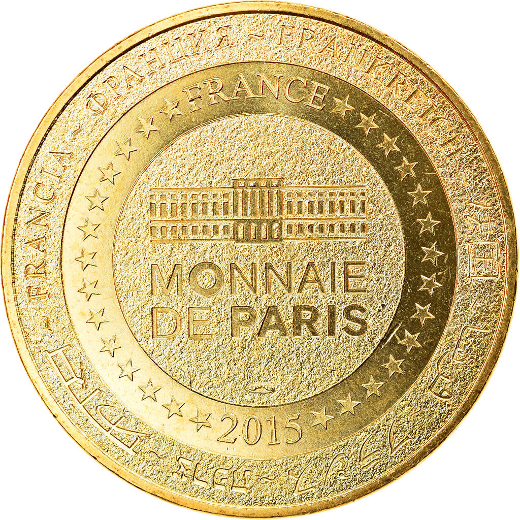 Francia, Token, Touristic token, 13/ Zoo de La Barben - Lynx, 2015, MDP, SPL-
