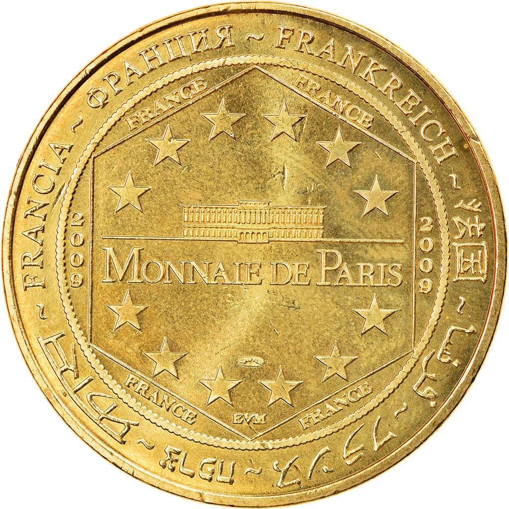 Francia, Token, Jetón turístico, Fougères - Cité médiévale n° 2, 2009