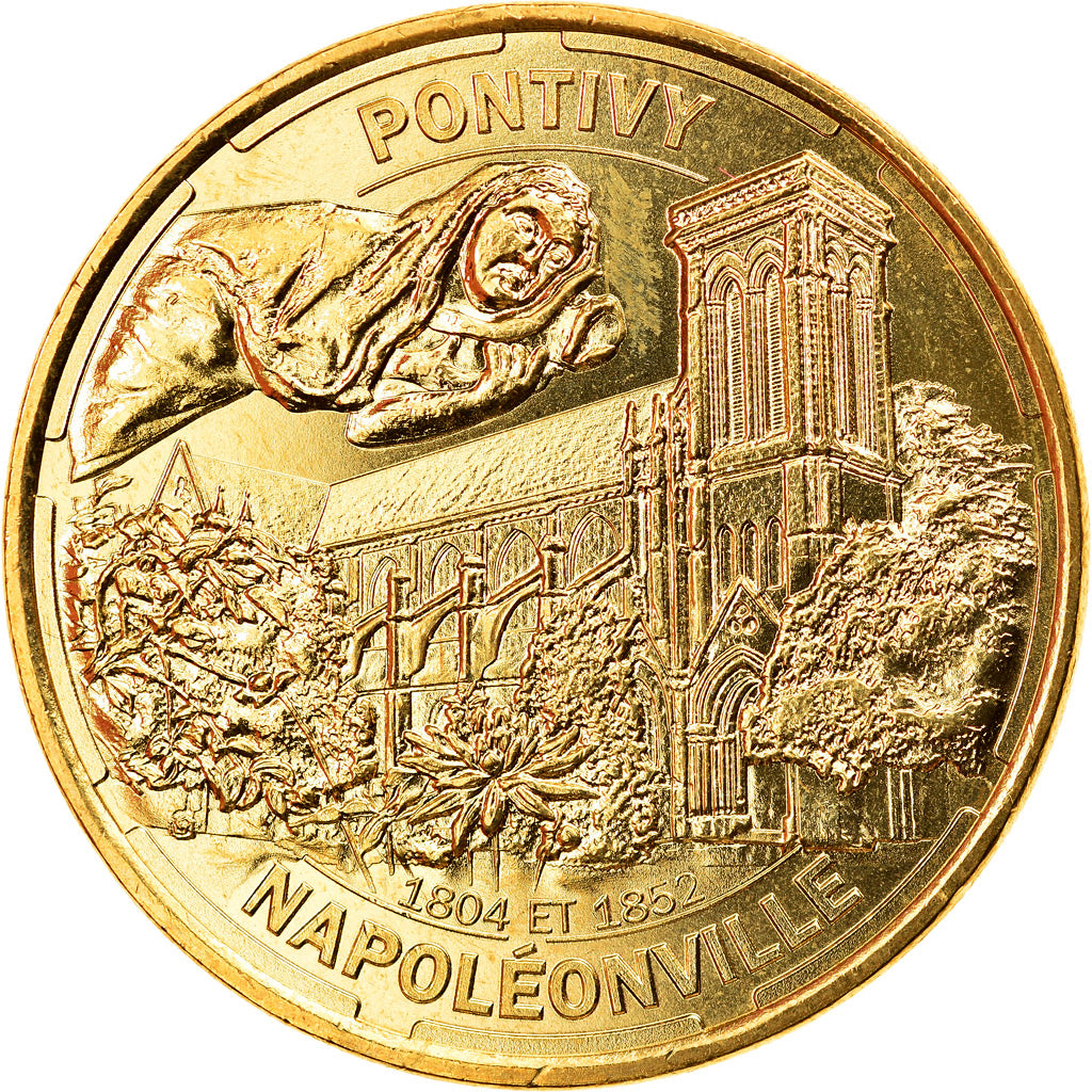 France, Token, Touristic token, 56/ Pontivy- Napoléonville, 2014, MDP