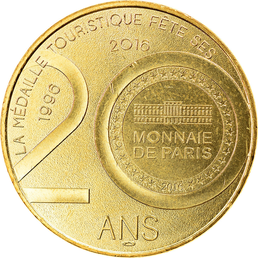 France, Token, Touristic token, Antibes -  Marineland n°4, 2016, MDP