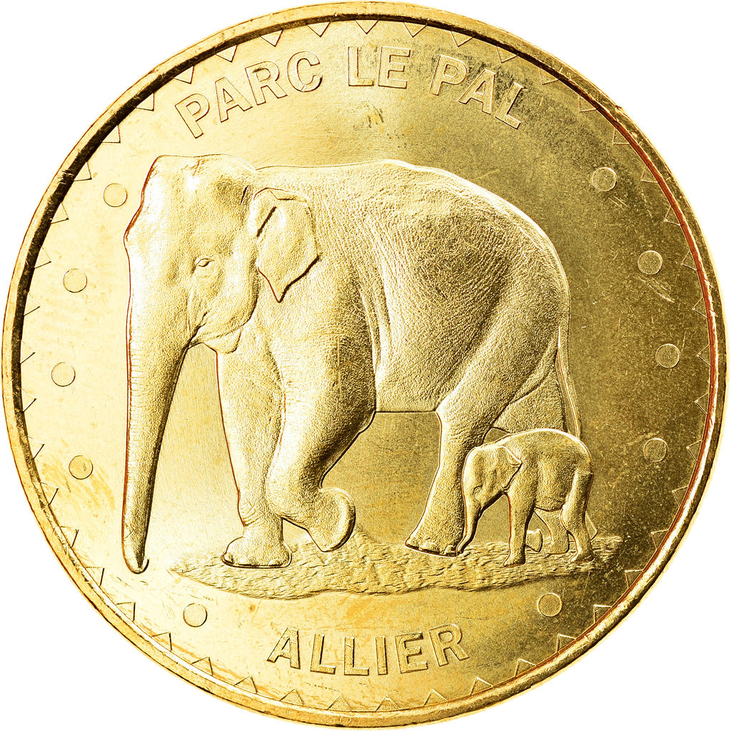 France, Token, Touristic token, Dompierre-sur-besbre - Parc Le Pal n°6, 2014