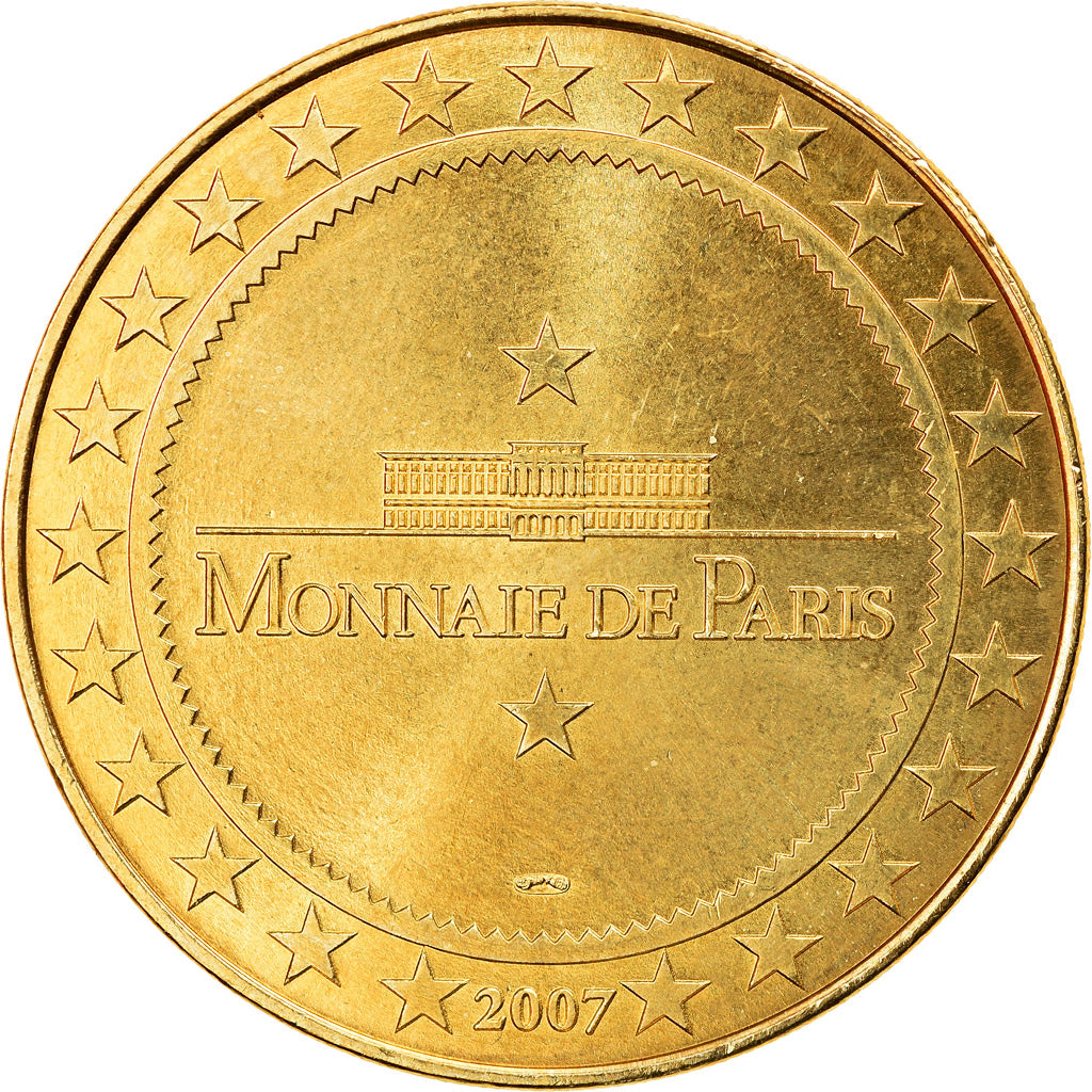 Francja, Token, Żeton turystyczny, Romagne - Vallée des Singes n°4, 2007