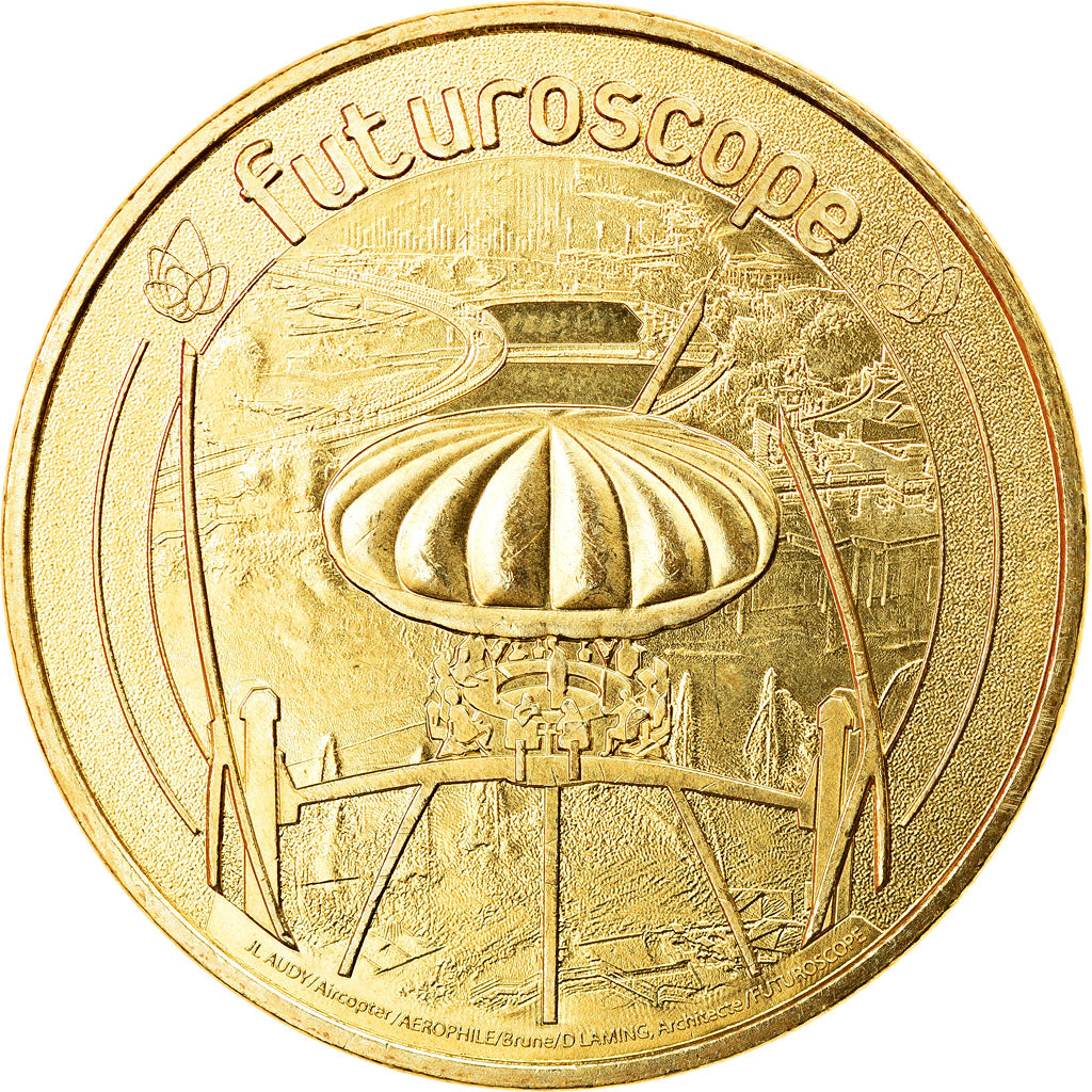 France, Jeton, Jeton Touristique, Jaunay-Clan - Futuroscope n° 20 - Aérobar