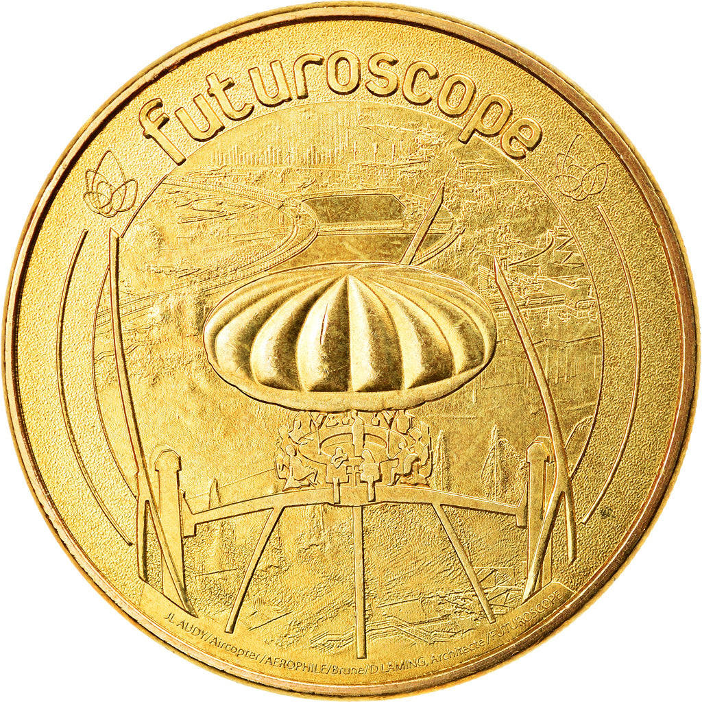 France, Token, Touristic token, Jaunay-Clan - Futuroscope n° 20 - Aérobar