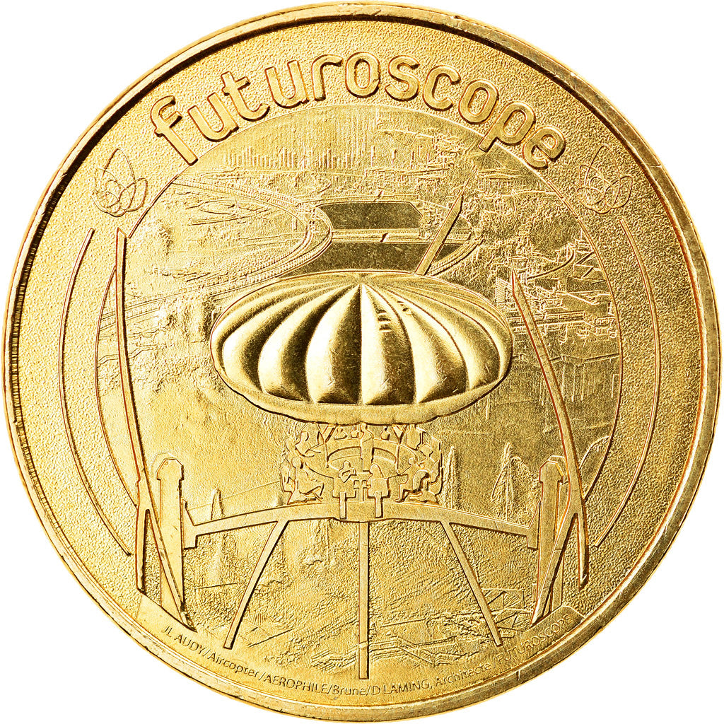Frankreich, Token, Touristic token, Jaunay-Clan - Futuroscope n° 20 - Aérobar