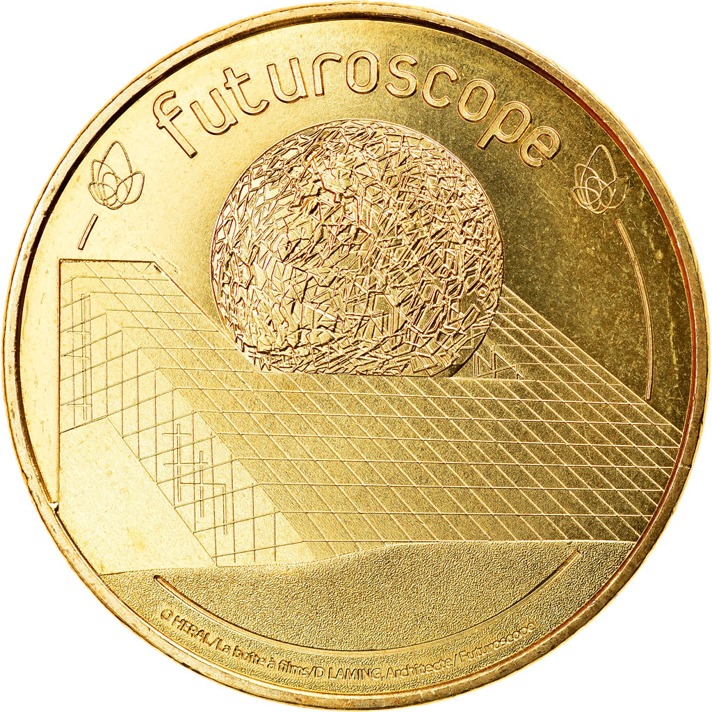 France, Token, Touristic token, Jaunay-Clan  Futuroscope n°21, 2016, MDP