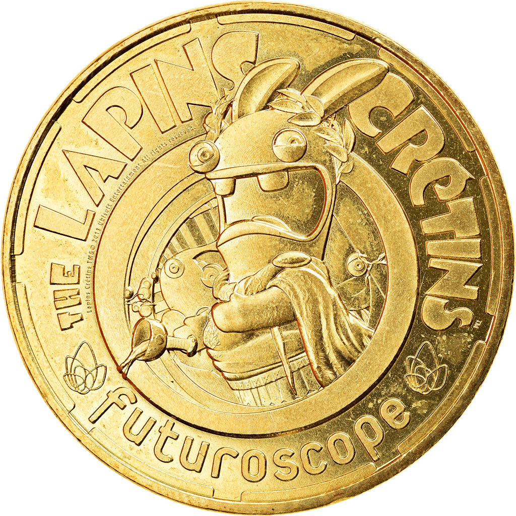 Francia, Token, Jetón turístico, Jaunay-Clan  Futuroscope n°17, 2018, MDP