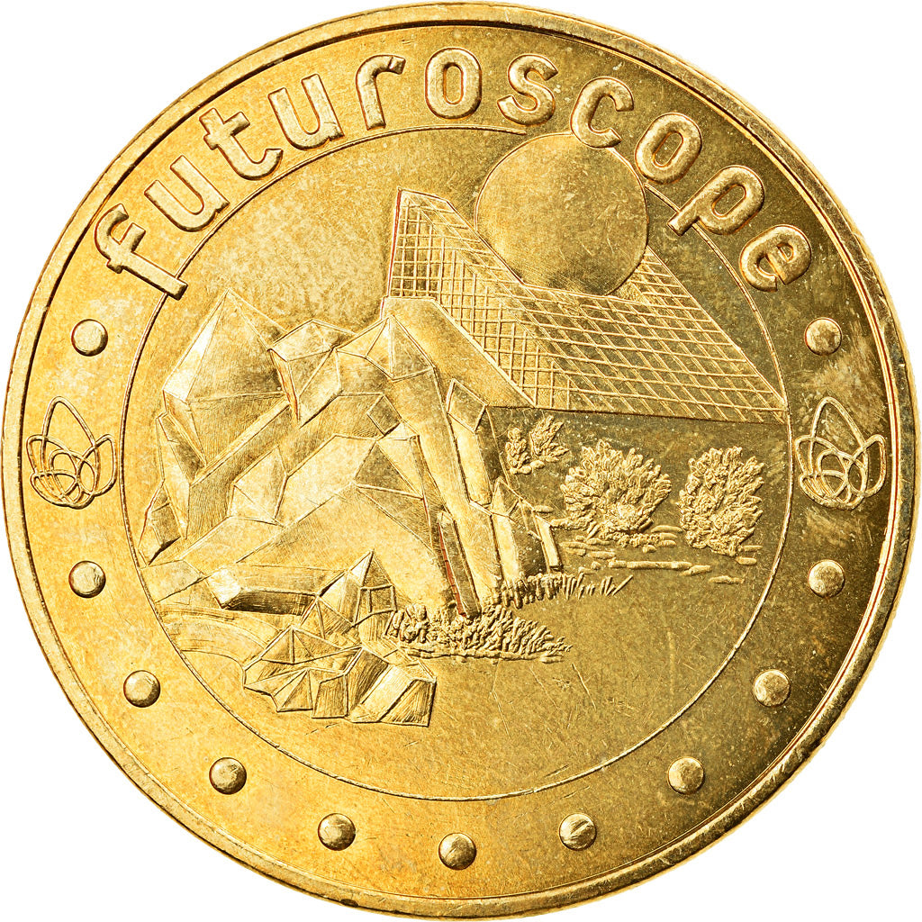 France, Token, Touristic token, Jaunay-Clan  Futuroscope n°5, 2011, MDP