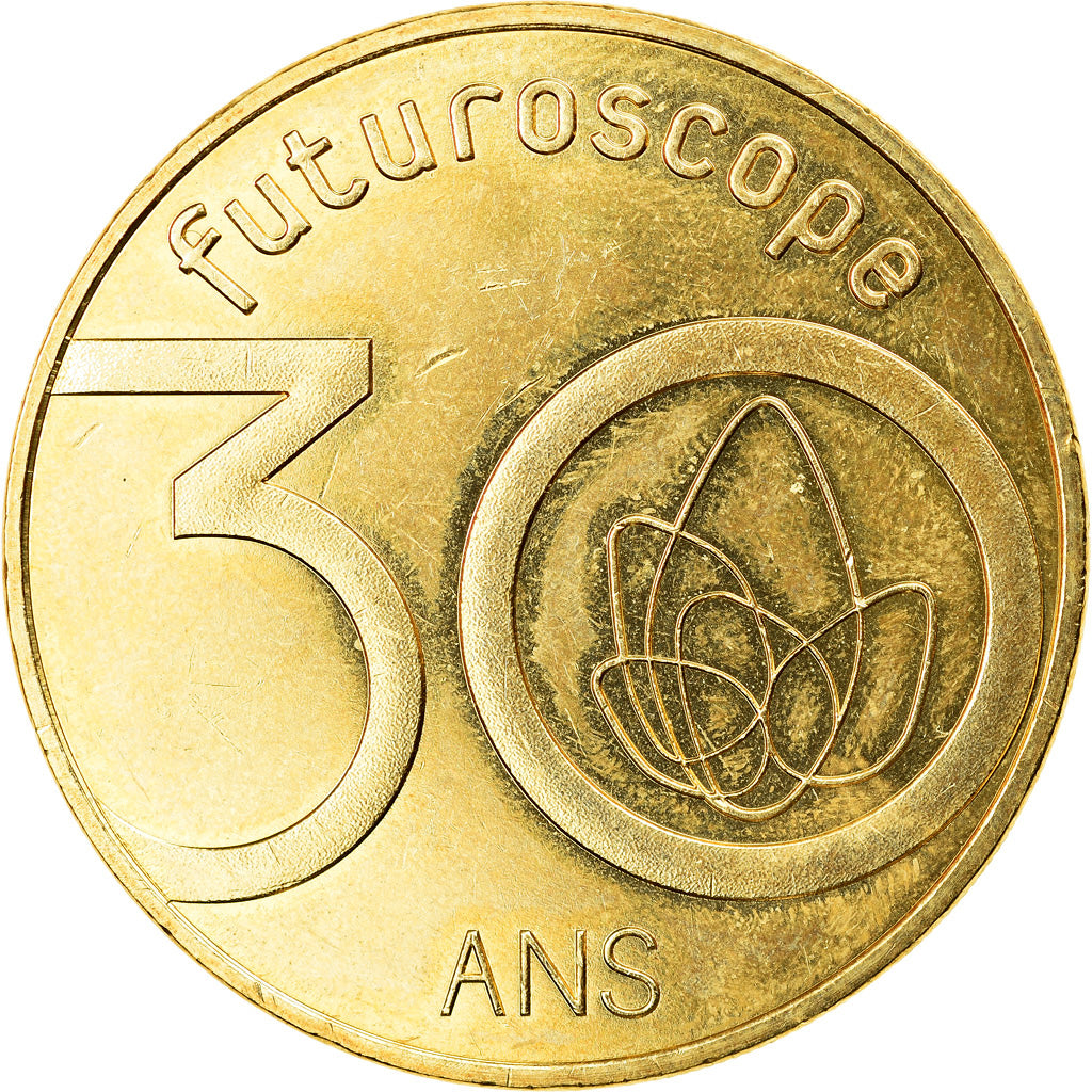 Francja, Token, Żeton turystyczny, Jaunay-Clan - Futuroscope n° 23 - 30 ans