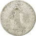 Moneda, Francia, Semeuse, 50 Centimes, 1901, BC, Plata, KM:854, Gadoury:420