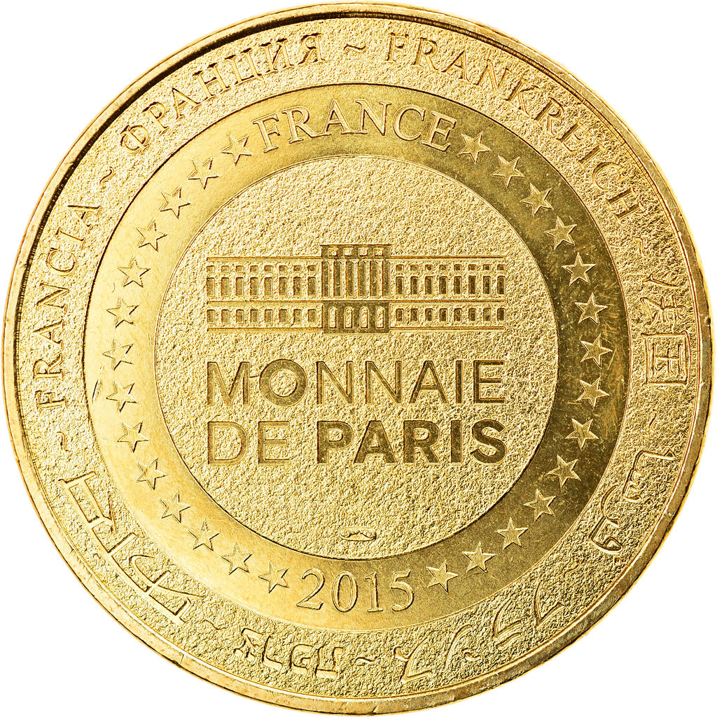 Frankreich, Token, Touristic token, Sigean - Réserve n°21 - L'autruche, 2015