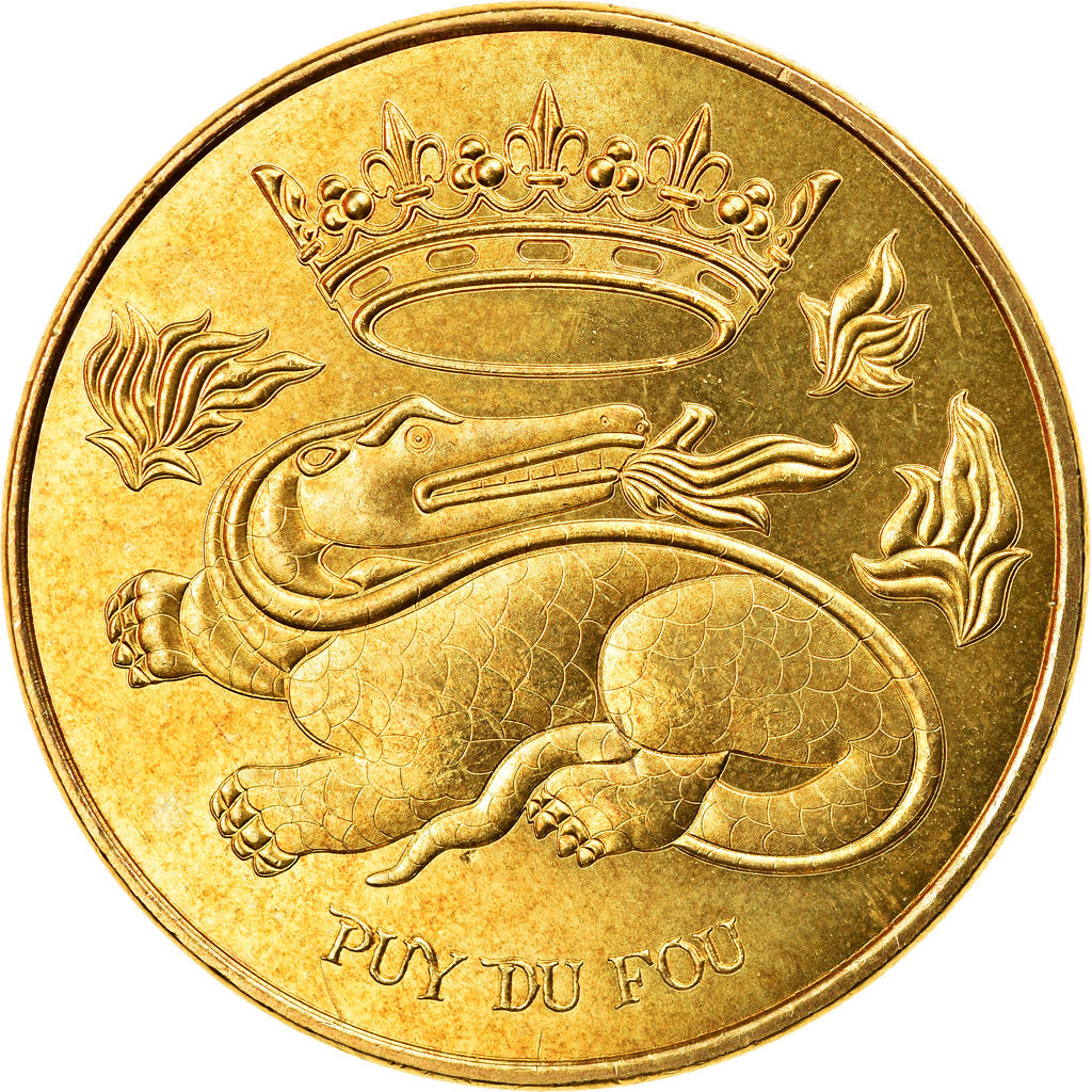 France, Token, Touristic token, Les Epesses - Puy du Fou n°9, 2015, MDP