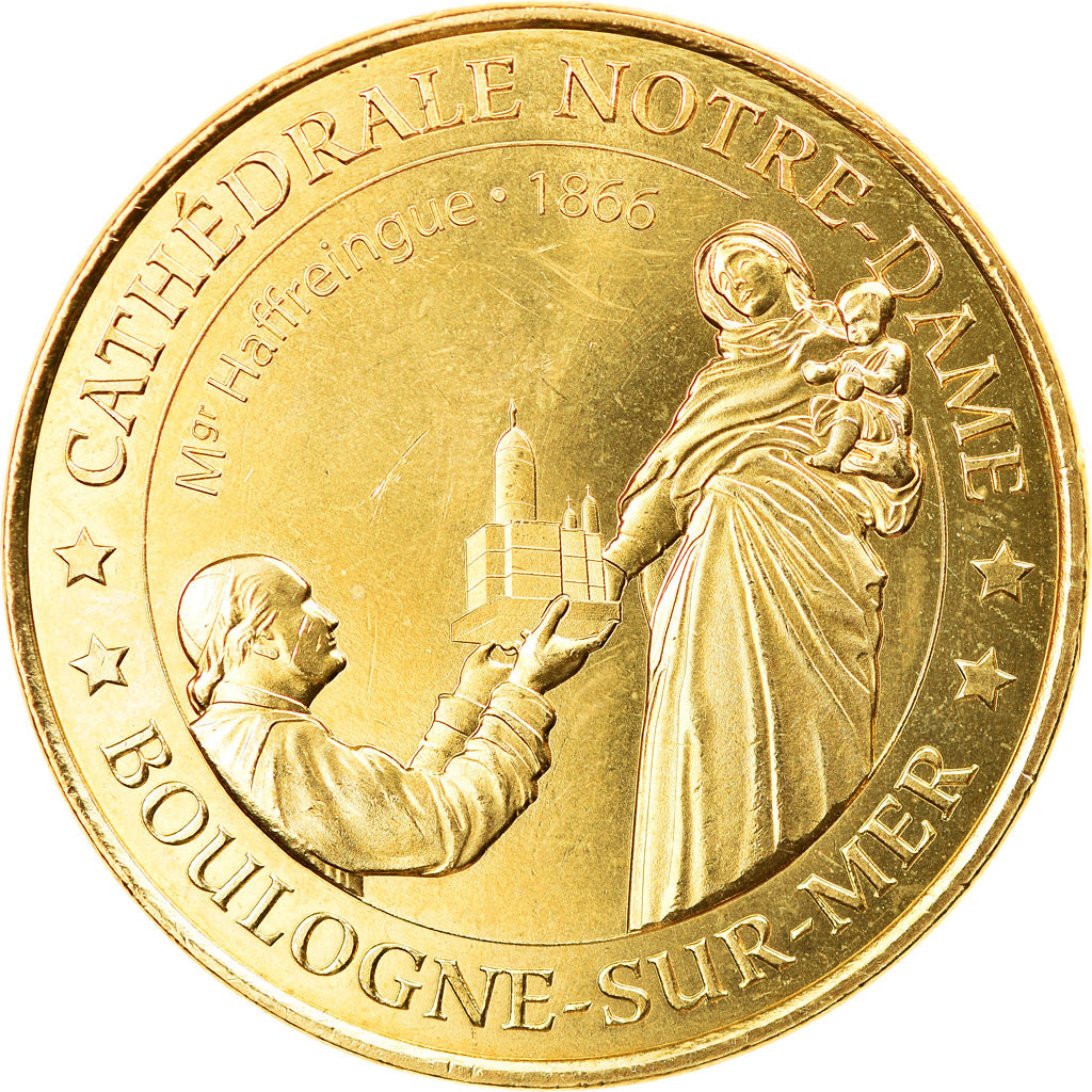 Frankrijk, Token, Toeristisch fiche, Boulogne-sur-Mer - Cathédrale n°3, 2014
