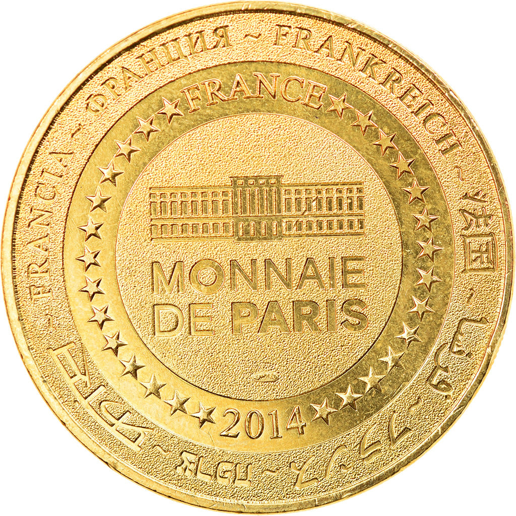 France, Token, Touristic token, Boulogne-sur-Mer - Cathédrale n°3, 2014, MDP