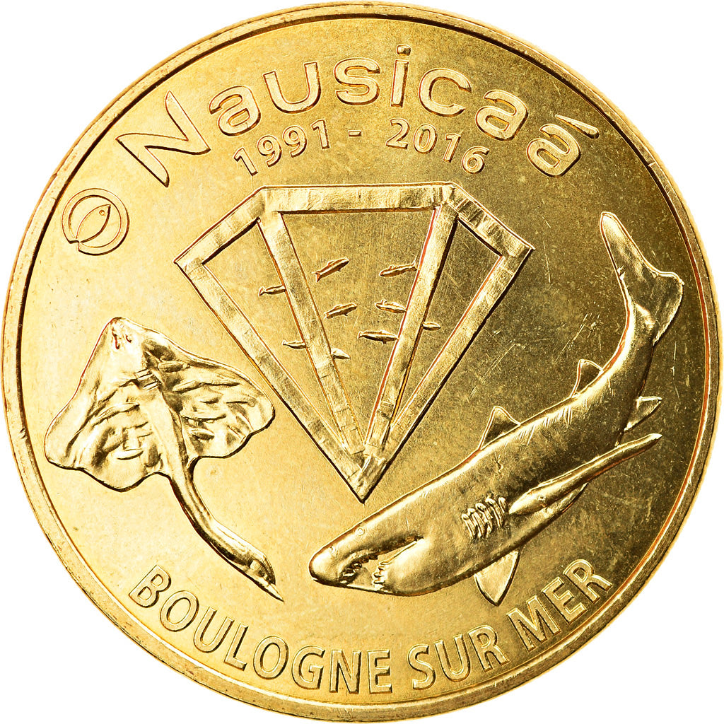 France, Token, Touristic token, Boulogne-sur Mer  - Nausicaa n° 1, 2016, MDP