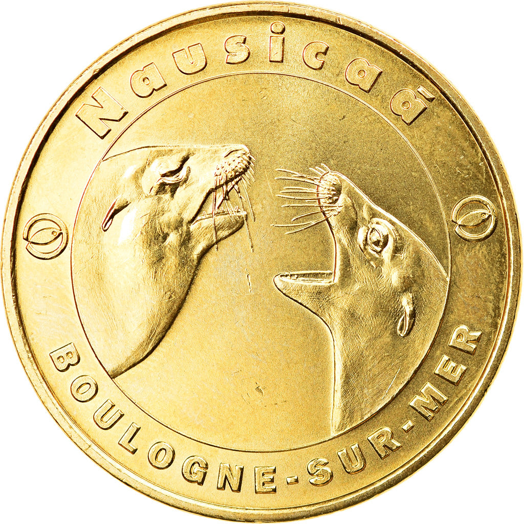 France, Token, Touristic token, Boulogne-sur Mer  - Nausicaa n° 3, 2016, MDP
