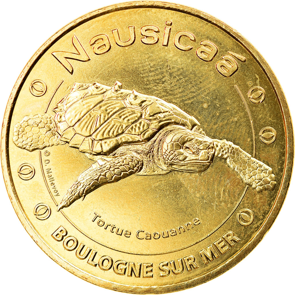 Frankreich, Token, Touristic token, Boulogne-sur-Mer -Nausicaa n°8, 2017, MDP