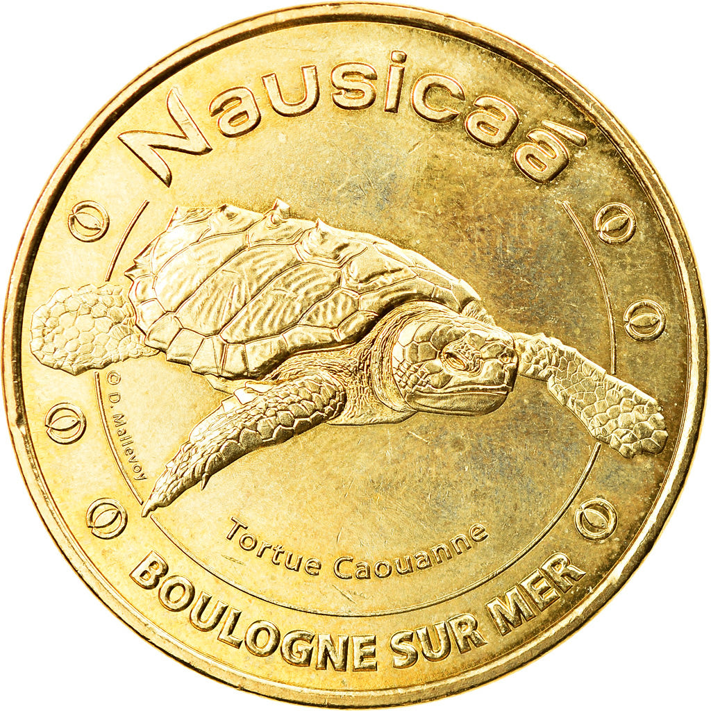 Frankreich, Token, Touristic token, Boulogne-sur-Mer -Nausicaa n°8, 2015, MDP