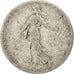 Monnaie, France, Semeuse, 50 Centimes, 1904, B+, Argent, KM:854, Gadoury:420