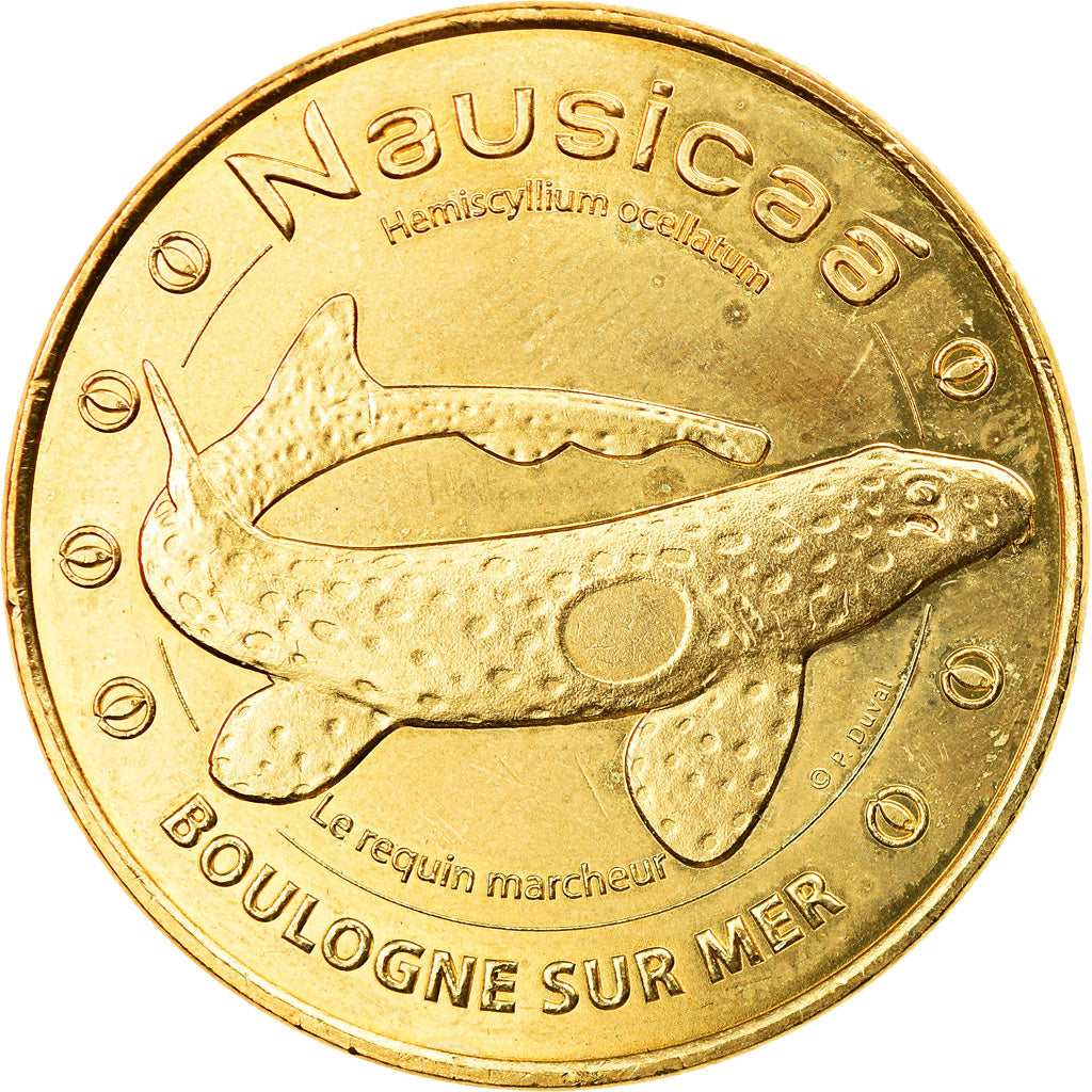 France, Token, Touristic token, Boulogne-sur-Mer -Nausicaa n°9, 2014, MDP