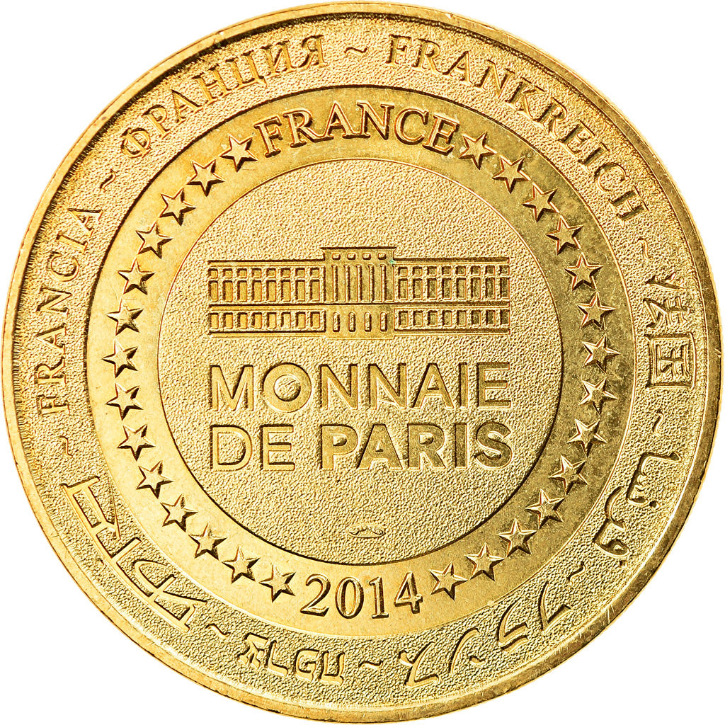 France, Token, Touristic token, Boulogne-sur-Mer -Nausicaa n°9, 2014, MDP