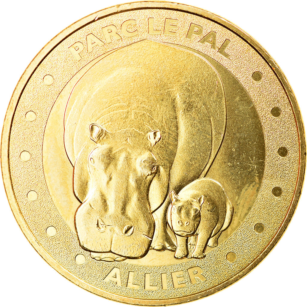 France, Token, Touristic token, Dompierre-sur-besbre - Parc Le Pal n°8 -