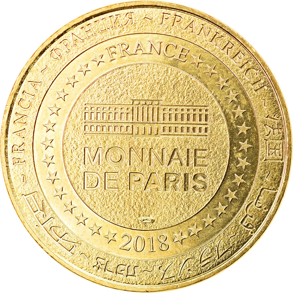 France, Token, Touristic token, Disneyland n°35 - Ratatouille, 2018, MDP